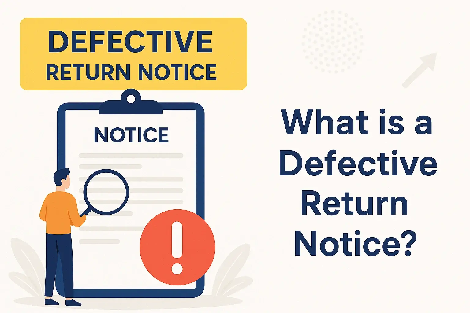 Defective Return Notice
