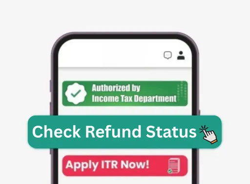 Easy Return online TDS and income tax refund status checking poster