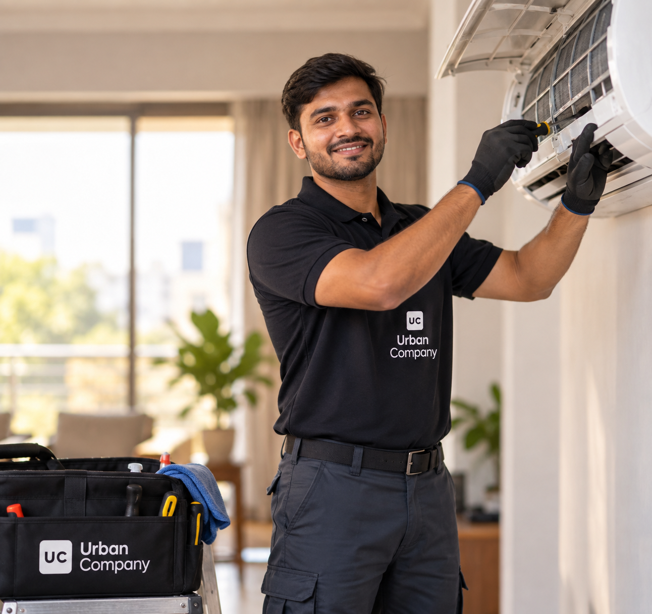 Urban Company AC service professional